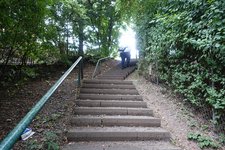 Sanierungsbedürftige Treppe