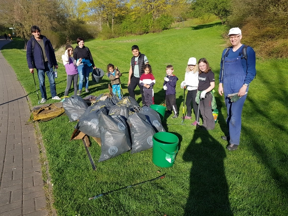 Müllsammelaktion 2021