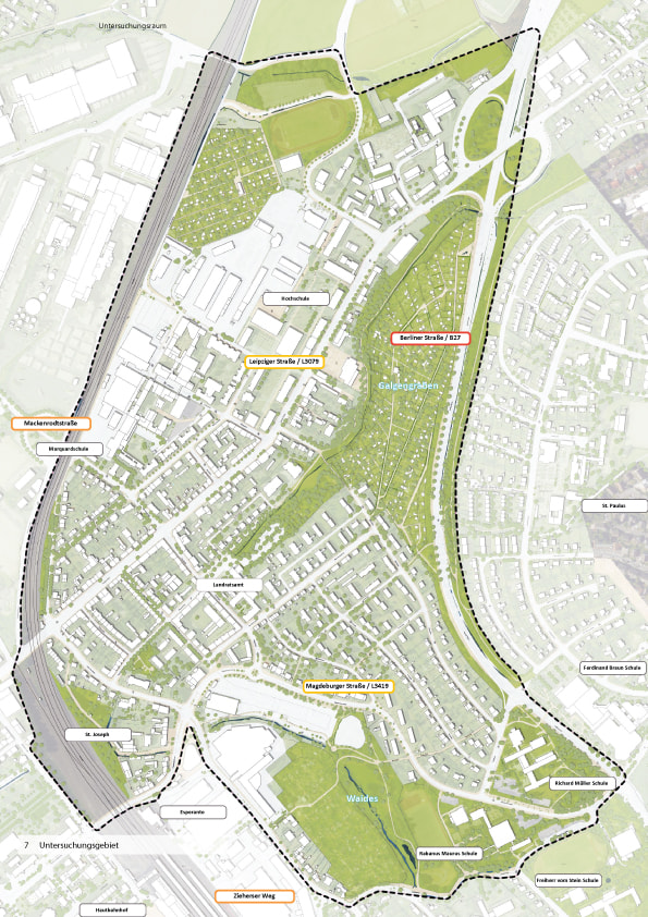 Lageplan – Fuldaer Nordend